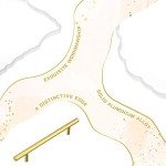 Resin Tray Molds with Gold Handles Set