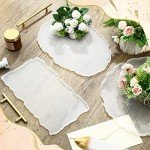 Resin Tray Molds with Gold Handles Set