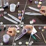 9-Piece Pen Resin Mold Set with Ink Refills