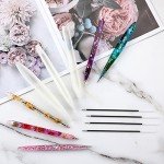 9-Piece Pen Resin Mold Set with Ink Refills