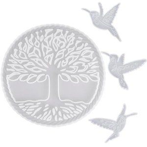 Tree of Life Resin Mold Set for Crafts