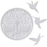 Tree of Life Resin Mold Set for Crafts