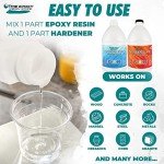 Clear Epoxy Resin Kit for Art and Crafts