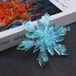 Sakolla 5-Piece Christmas Snowflake Silicone Molds