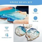 Crystal Clear Epoxy Resin Kit with Pigments