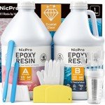 Crystal Clear Epoxy Resin Kit for Art Projects