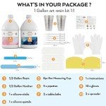 Crystal Clear Epoxy Resin Kit for Art Projects