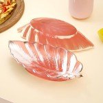 Leaf-Shaped Silicone Resin Tray Mold for Crafts