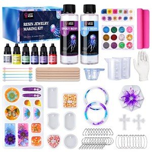 Crystal Epoxy Resin Jewelry Making Starter Kit