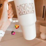 Heart-Shaped Letter Resin Molds for Custom Charms