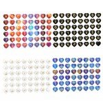 Heart-Shaped Letter Resin Molds for Custom Charms