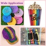 6600 Pcs Mixed-Color Rhinestones with Glue & Tweezers