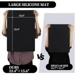 Large Silicone Mats for Resin Art - Set of 3