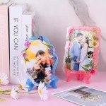 Resin Photo Frame Molds with Holder - 2 Sets