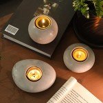 Tealight Candle Holder Silicone Molds - 3 Pieces