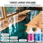 Crystal Clear Epoxy Resin Kit for DIY Art