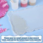 Large Silicone Resin Tray Molds with Handles