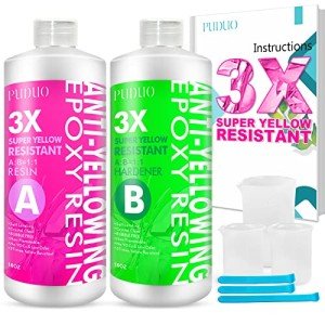 Crystal Clear Epoxy Resin Kit - 32OZ