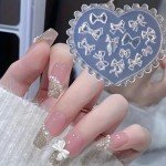 Cute Bow Silicone Molds for Nail Art