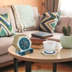 9 Piece Silicone Resin Coaster Molds Set