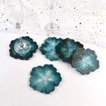 Large Flower Resin Tray & Coaster Mold Set