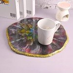 Round Resin Tray Molds for DIY Crafts