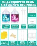 1 Gallon Crystal Clear Epoxy Resin Kit
