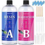 Crystal Clear Epoxy Resin Kit - 34oz