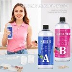 Crystal Clear Epoxy Resin Kit - 34oz