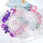 Flower Clock Silicone Mold for Resin Art