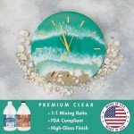 1 Gallon Crystal Clear Epoxy Resin Kit