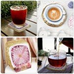8-Piece Resin Coaster Molds Set with Holder