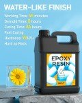2 Gallon Clear Epoxy Resin Kit for Crafts
