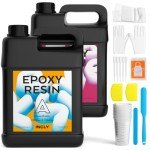 2 Gallon Clear Epoxy Resin Kit for Crafts