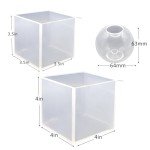 Large Cube Silicone Molds for Resin Art