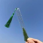 60PCS Rectangle Bookmark Silicone Molds with Tassels