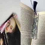 60PCS Rectangle Bookmark Silicone Molds with Tassels