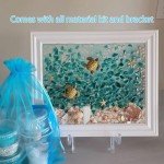 DIY Sea Glass Art Kit for Beach Decor