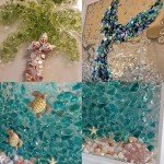 DIY Sea Glass Art Kit for Beach Decor