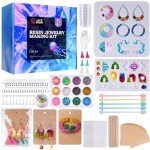 Resin Jewelry Making Kit with Earring Moulds