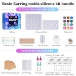 Resin Jewelry Making Kit with Earring Moulds