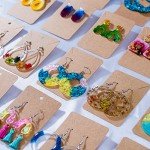 Resin Jewelry Making Kit with Earring Moulds