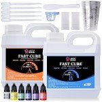 Fast Cure Epoxy Resin - 72oz Crystal Clear ดี