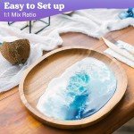 Fast Cure Epoxy Resin - 72oz Crystal Clear ดี