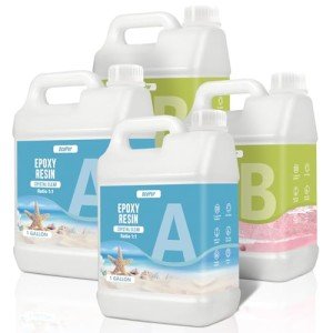 4 Gallon Crystal Clear Epoxy Resin Kit