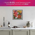 Stained Glass Flower Diamond Painting Kit