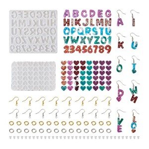 KISSITTY Silicone Molds for DIY Resin Earrings