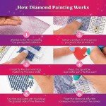 Stained Glass Flower Diamond Painting Kit