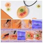 VidaRosa Quick Cure UV Resin Kit with Light - High Gloss, Transparent Casting and Doming for DIY Jewelry, Coatings, and Crafts