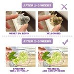 VidaRosa Quick Cure UV Resin Kit with Light - High Gloss, Transparent Casting and Doming for DIY Jewelry, Coatings, and Crafts